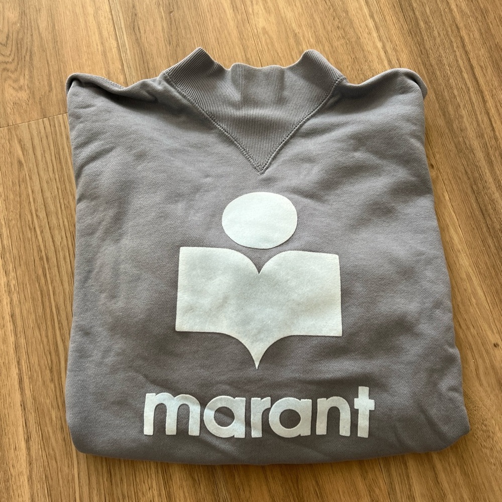 Moby Sweatshirt in Blue by Isabel Marant Etoile